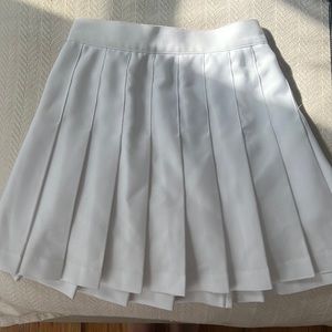 Brand new Los Angeles apparel white tennis skirt - XS